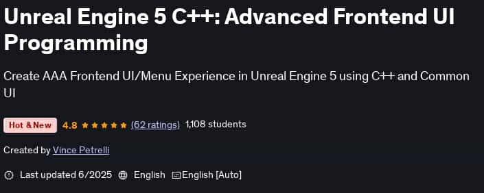 Pictures · Udemy — Unreal Engine 5 C++: Advanced Frontend UI Programming 2025-6