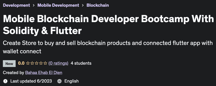 Pictures · Udemy — Mobile Blockchain Developer Bootcamp With Solidity & Flutter 2023-6