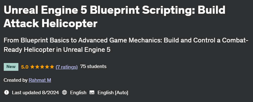 Pictures · Udemy — Unreal Engine 5 Blueprint Scripting: Build Attack Helicopter 2024-8
