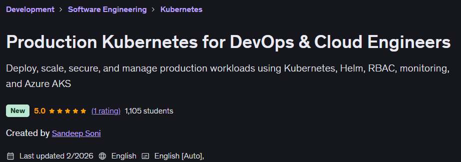 تصاویر · پیداوار Kubernetes کے لئے DevOps Cloud انجینئرز 2026-2