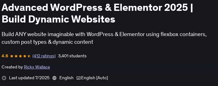 Pictures · Advanced WordPress & Elementor | Build Dynamic Websites 2025-7