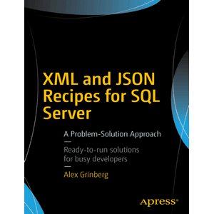 Apress - XML 和 JSON 食谱 SQL 服务器 2018
