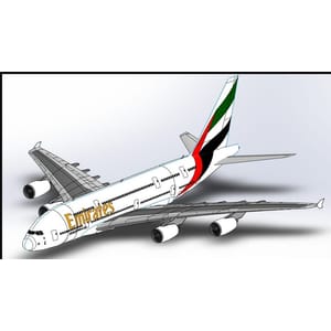 SOLIDWORKS: Airbus A380 2020-10