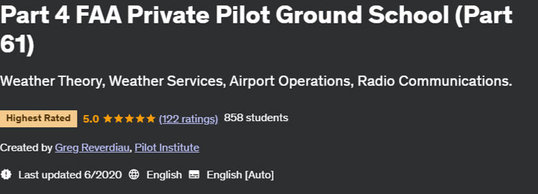 Pictures · Udemy — Part 4 FAA Private Pilot Ground School (Part 61) 2020-6
