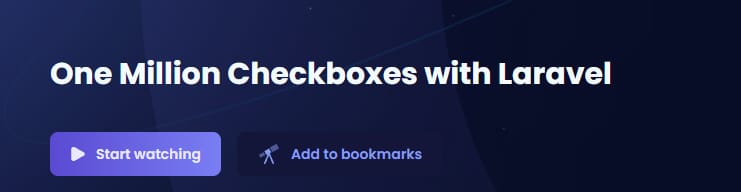 Pictures · CodeCourse – One Million Checkboxes with Laravel 2024-7