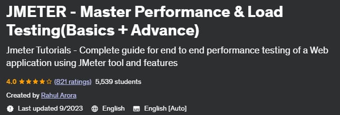 Pictures · JMETER – Master Performance & Load Testing(Basics + Advance) 2021-06