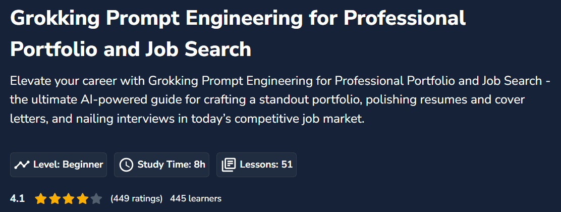 图片 · DesignGurus - Grokking Prompt 工程专业投资组合和工作搜索 2025-10