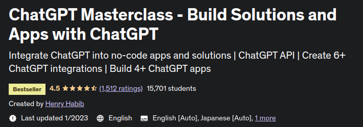 Pictures · ChatGPT Masterclass – Build Solutions and Apps with ChatGPT 2023-1