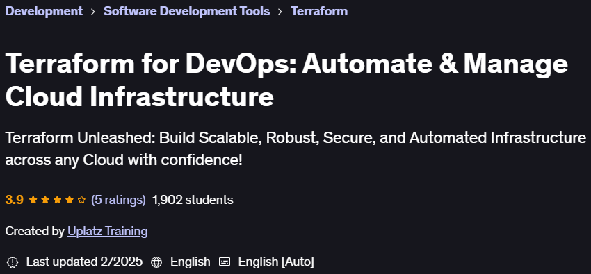 Pictures · Terraform for DevOps: Automate & Manage Cloud Infrastructure 2025-2