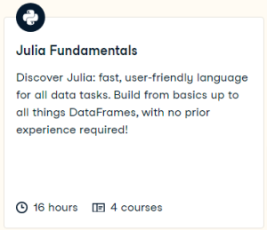 Julia Fundamentals 2023-11
