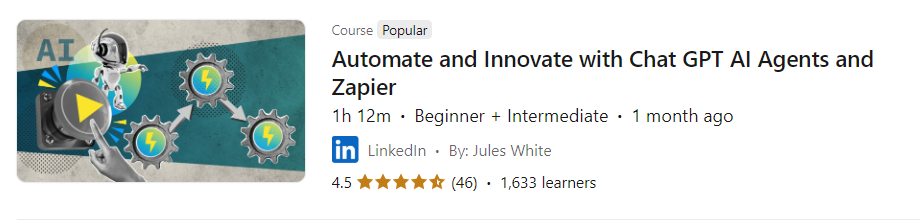 Pictures · LinkedIn — Automate and Innovate with Chat GPT AI Agents and Zapier 2024-11