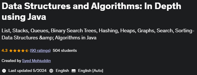 Pictures · Udemy — Data Structures and Algorithms: In Depth using Java 2024-5