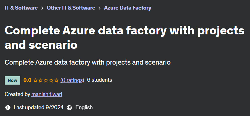 Pictures · Complete Azure data factory with projects and scenario 2024-8