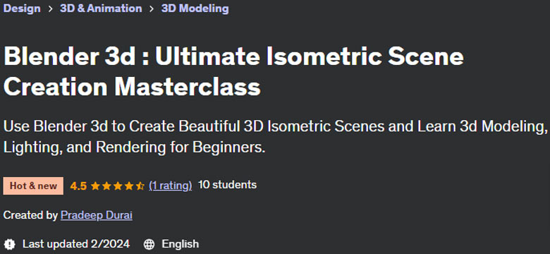 Pictures · Blender 3d : Ultimate Isometric Scene Creation Masterclass 2024-2