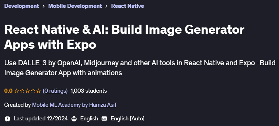 Pictures · Udemy — React Native & AI: Build Image Generator Apps with Expo 2024-10