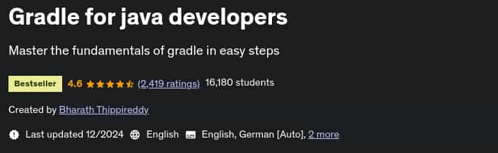 Pictures · Udemy — Gradle for java developers 2024-12