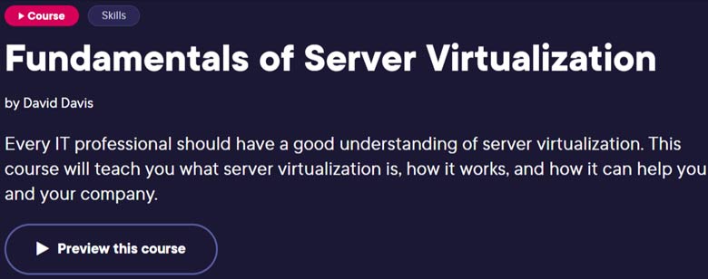 Pictures · Pluralsight — Fundamentals of Server Virtualization 2024-3