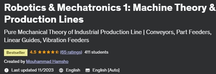 Pictures · Robotics & Mechatronics 1: Machine Theory & Production Lines 2023-11
