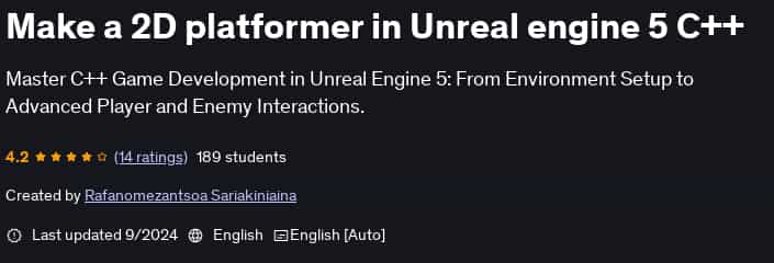 Pictures · Make a 2D platformer in Unreal engine 5 C++ 2024-9