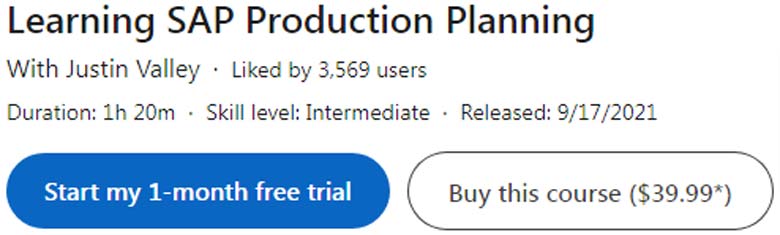 Pictures · LinkedIn — Learning SAP Production Planning 2022-9