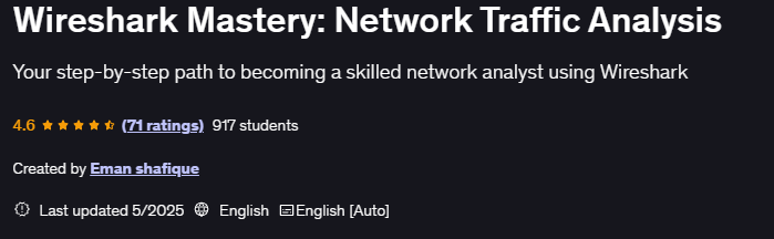 Pictures · Udemy — Wireshark Mastery: Network Traffic Analysis 2025-5