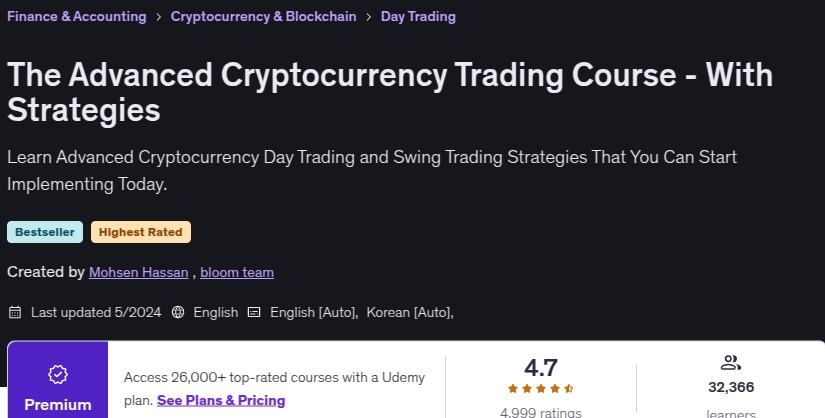 Bilder · Der Advanced Cryptocurrency Trading Course – mit Strategien 2024-5