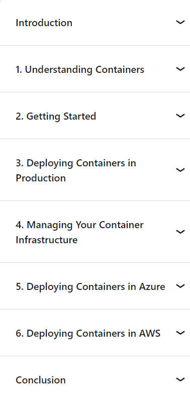 Course topics · LinkedIn — Windows Server 2019: Deploying Containers 2019-9