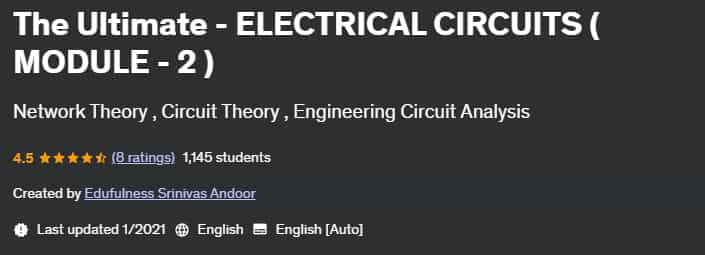 Pictures · Udemy — The Ultimate – ELECTRICAL CIRCUITS ( MODULE – 2 ) 2021-1