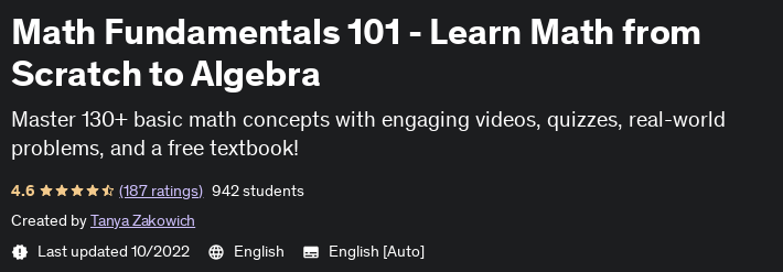 Pictures · Math Fundamentals 101 – Learn Math from Scratch to Algebra 2022-10