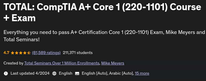 Pictures · Udemy — TOTAL: CompTIA A+ Core 1 (220-1101) Course + Exam 2024-4