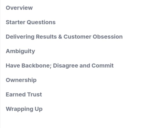 Course topics · Jointaro — Crack The Amazon Behavioral Interview: Mock Breakdown 2025-5
