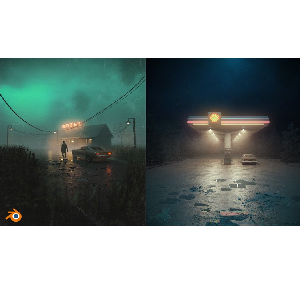 Complete Blender beginner workflow for Cinematic art,step-by 2023-4