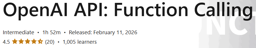Bilder · OpenAI APIFunktion Calling 2026-2