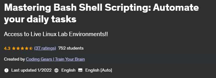 Pictures · Udemy — Mastering Bash Shell Scripting: Automate your daily tasks 2022-1