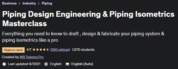 Pictures · Udemy — Piping Design Engineering & Piping Isometrics Masterclass 2021-9