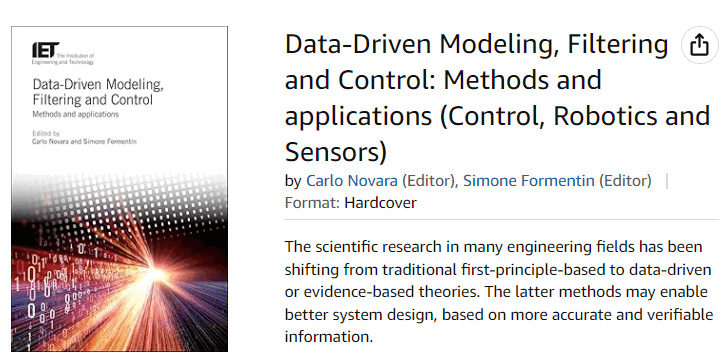 Bilder · Die Institution für Ingenieur- und Technologie – Data-Driven Modeling Filtering and Control 2019