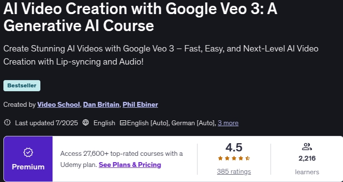 चित्र · AI Google Veo के साथ वीडियो बनाना 3एक जनरेटर AI दौड़ 2025-7