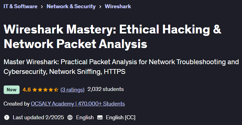 Pictures · Udemy — Wireshark Mastery: Ethical Hacking & Network Packet Analysis 2025-1