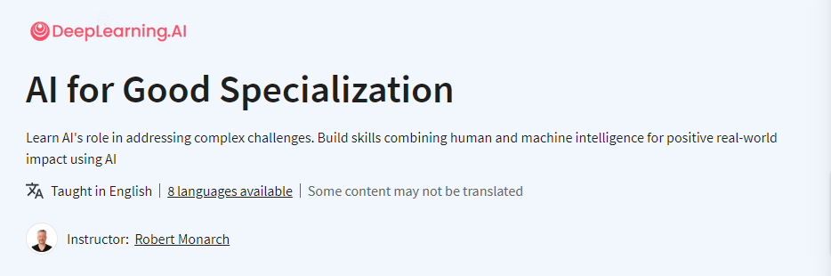 Pictures · Coursera — AI for Good Specialization 2023-10