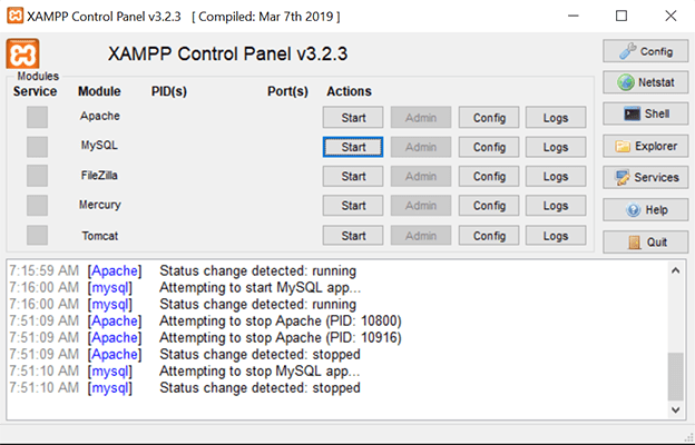 Pictures · XAMPP 8.2.12 x64