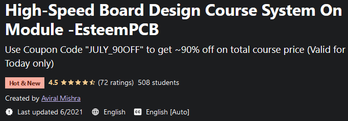 Pictures · Udemy — High-Speed Board Design Course System On Module -EsteemPCB 2021-6