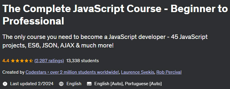 Pictures · The Complete JavaScript Course – Beginner to Professional 2024-2