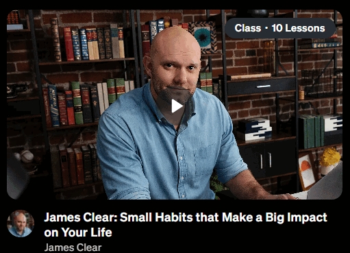 Pictures · MasterClass — Small Habits that Make a Big Impact on Your Life 2023-9