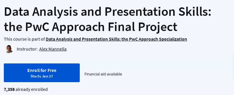 Pictures · Coursera — Data Analysis and Presentation Skills: the PwC Approach Specialization 2025-1