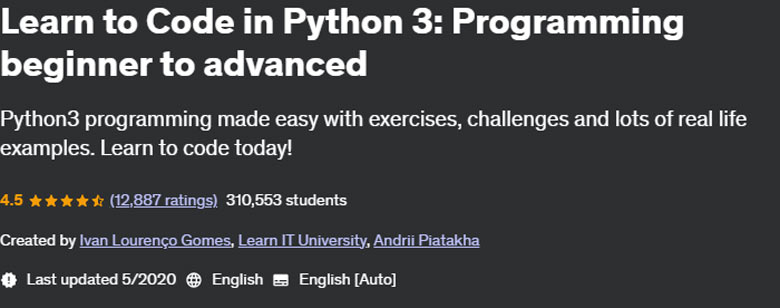 Pictures · Learn to Code in Python 3: Programming beginner to advanced 2024-5