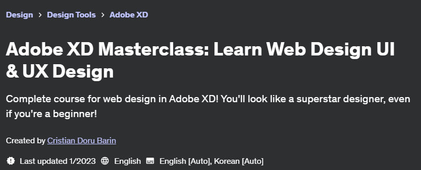 Pictures · Udemy — Adobe XD Masterclass: Learn Web Design UI & UX Design 2023-1