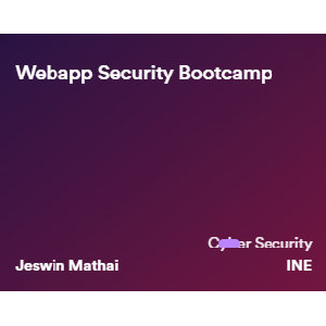 INE — Webapp Security Bootcamp 2023-5