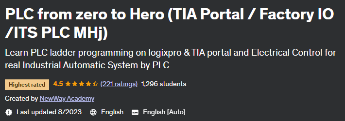 Pictures · PLC from zero to Hero (TIA Portal / Factory IO /ITS PLC MHj) 2023-2
