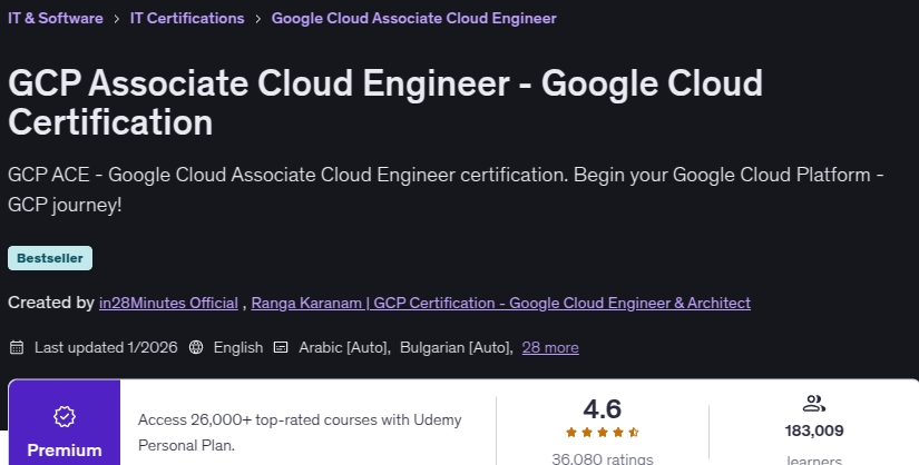 Pictures · GCP Associate Cloud Engineer – Google Cloud Certification 2026-1