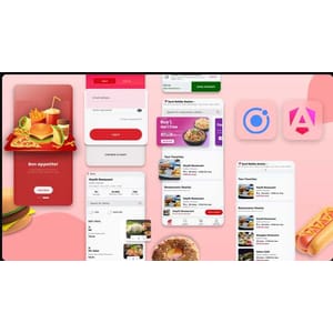 Udemy — Ionic 8+: Build Food Delivery App from Beginner to Advanced 2024-10